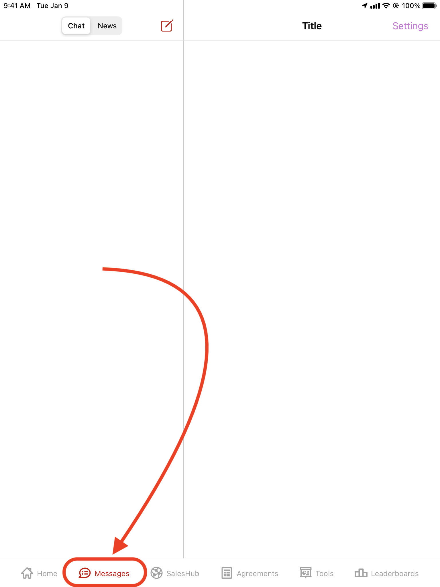 MessagesBlankScreen.PNG